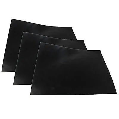 3 X Heavy Duty Teflon Non Stick Oven Liner 41cm X 58cm For Fan Assisted Oven • £11.56