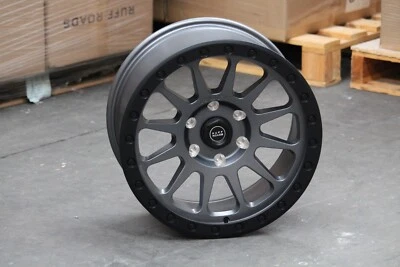 $1206 • Buy Fits HILUX 18 X9J 4x4 RUFF ROADS Wheels Gunmetal/BLK ET+15 Offset TUFF Set Of 4