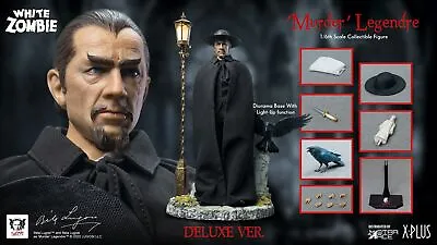 BELA LUGOSI ~ 1932 WHITE ZOMBIE ~ MURDER LEGENDRE 1/6 Figure DELUXE Star Ace • $599