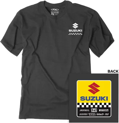 Factory Effex Suzuki Starting Line T-Shirt  - Mens Tee • $28.95