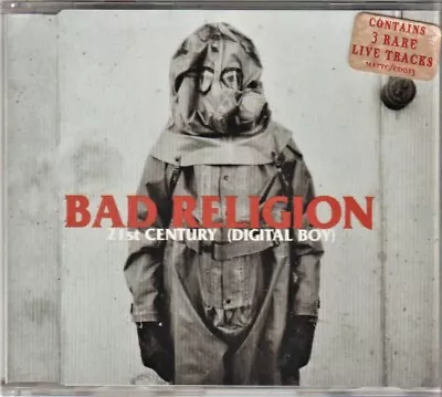 BAD RELIGION – 21st Century (Digital Boy) (CD Single 1994) [Punk] FREE POST • $12