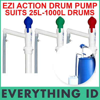 Bainbridge Ezi-action Drum Pump Suits 25-1000 Litre Drums / Ibc / Containers • £98.95