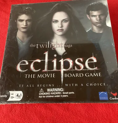 The Twilight Saga Eclipse New Factory Sealed The Movie Board Game • $12.50