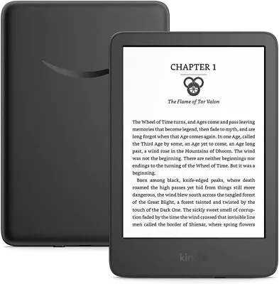 2022 Kindle New Black Ereader 11th Gen 6 - 16gb Memory 300ppi Aus • $217.99