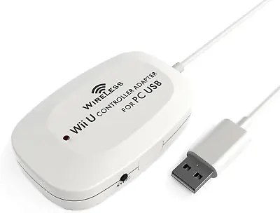 May Flash Wireless Wii U Pro Controller Adapter For PC USB • $29.83