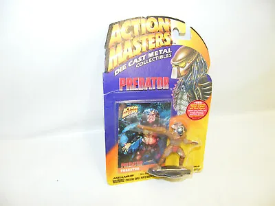 Action Masters Predator Die Cast Figurine Boxed 1994 Kenner With Trading Card • £23.42