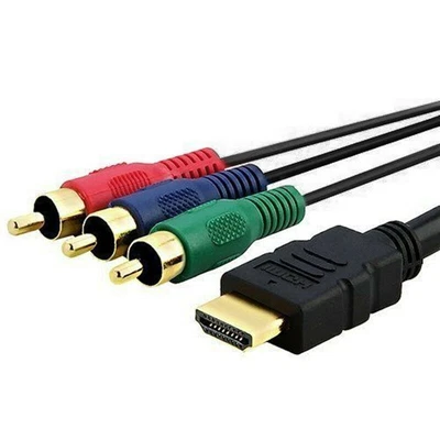 $6.95 • Buy HDMI To RCA Cable HDTV Adapter Connector Cable TV Signal Converter 3-Feet Long