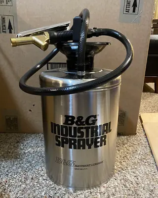 NEW B&G SPRAYER 2 Gallon - W/Pressure Gauge - 18'' Wand 4ft Hoserepair Kit • $459