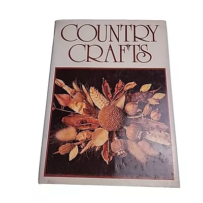 Country Crafts Anne Dyer 1979 Hardback Book • £30