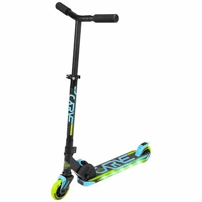 Madd Gear Carve Flight Recreational Scooter - Blue / Lime • £49.95