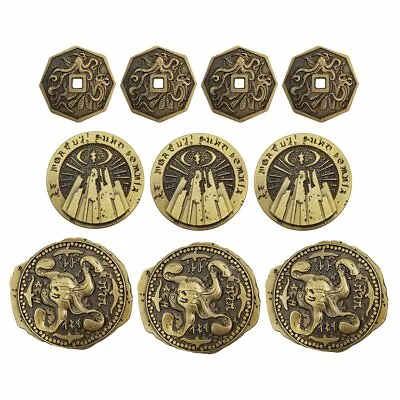 $17.07 • Buy CALL OF CTHULHU: INNSMOUTH GOLD COIN 10-PACK Metal RPG Chaosium Campaign Coins