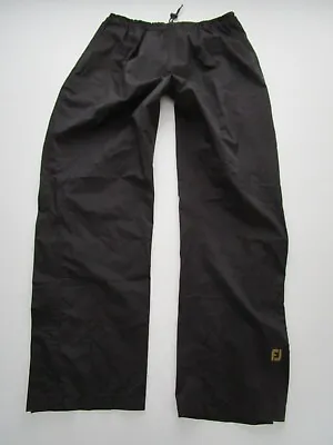 Mens XL FootJoy FJ DryJoys Black Golf Rain Pants • $40