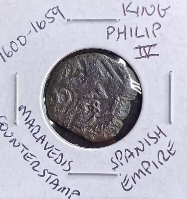 Authentic 1600’s Coin Spanish Empire Pirates And Privateers (see Description) • $20