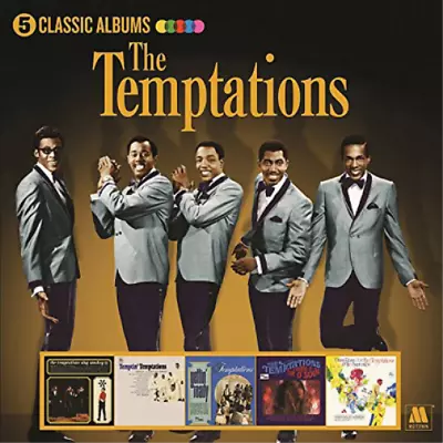 The Temptations 5 Classic Albums (CD) Box Set (UK IMPORT) • $19.49