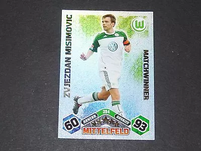 Misimovic Vfl Wolfsburg Topps Match Attax Panini Football Bundesliga 2010-2011 • $3.18