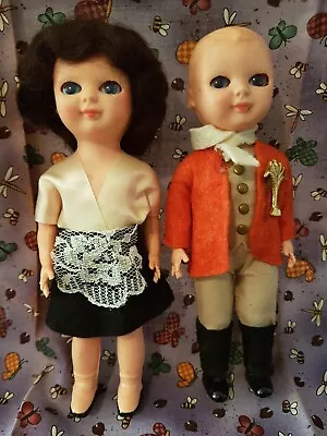 2 Vintage English Celluloid Dolls 6 Inches • $30