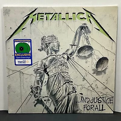 Metallica ...And Justice For All - Walmart 2xLP Dyers Green Vinyl NEW/SEALED!!! • $25.99