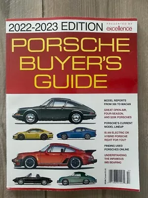 $11.99 • Buy 2022-2023 Edition PORSCHE BUYER'S GUIDE Model Reports USED CARS Electric HYBRID