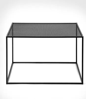 Buster & Punch FMESCUS Meshed Coffee Table Matt Black Solid Steel NEW • $264.92