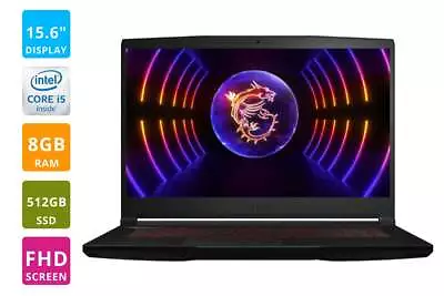 MSI Thin GF63 12UDX-451AU 15.6  Full HD I5 12th Gen RTX3050 Gaming Laptop (8GB • $1113.37