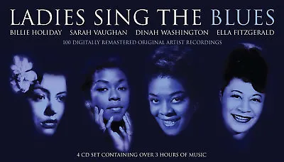 Ladies Sing The Blues - 4 CD Of 1950s 1960s Music Songs • £8.95