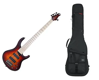 MTD Kingston ZX5 - Deep Cherry Burst W/ Maple FB + Gator Icon Bass Bag • $2149