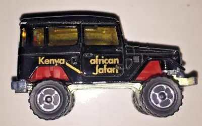 Majorette #277 4x4 Toyota Land Cruiser AFRICAN SAFARI Kenya RAID 86 • $12