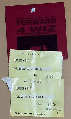 Mega City Four - Forward 4 Wiz Aldershot 29 April 2007 - Cd + Tickets • $12.27