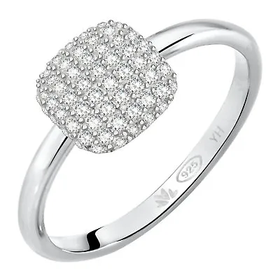Women's Ring Morellato Gem SAKK90 Zircons Silver Size 12 14 Ring • $53.27