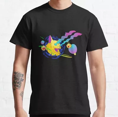 Neon Hippie Stickers Classic  Unisex Retro Vintage T-Shirt S-5XL • $22.99