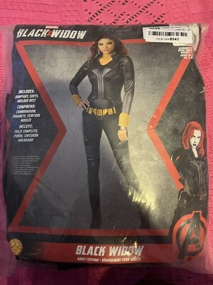 £12 • Buy Official Rubies Large Adult Ladies Grand Heritage Black Widow Costume Marvel