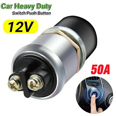 50A Momentary Push-Button Starter Switch Waterproof  Heavy-Duty Start Universal • $4.82