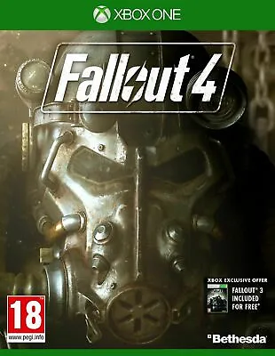 Fallout 4 Xbox One  PRISTINE 1st Class Super FAST And FREE DELIVERY • £9.95