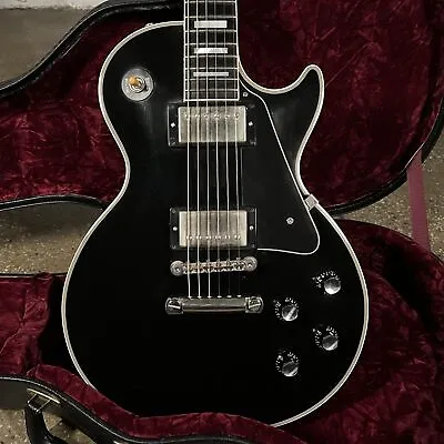 Gibson Custom Shop 1968 Les Paul Custom Ebony Custom Authentic - 2004 • $4499