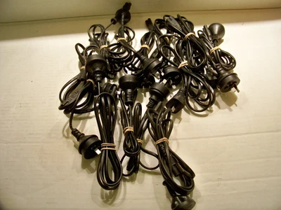 $20 • Buy Figure 8 IEC-C7 AC Power Cords  Cable Lead Plug AU (14X Bulk Lot)