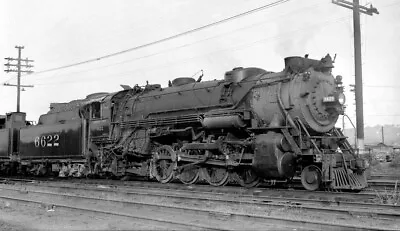 Negative - Southern Railway 2-8-2 Type Steam Locomotive No. 6622 • $12.50