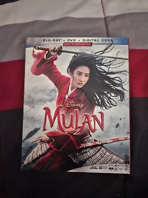 SEALED Mulan (Blu-ray + DVD + Digital Code 2020) • $7.50