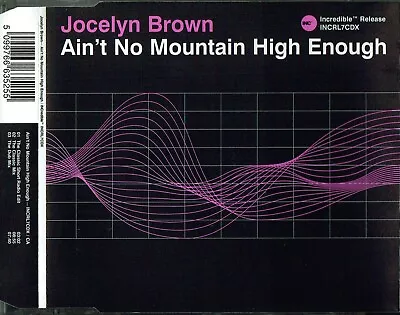 JOCELYN BROWN - 5  CD - Ain't No Mountain High Enough (Classic Mixes) 3 Tracks • £3.90