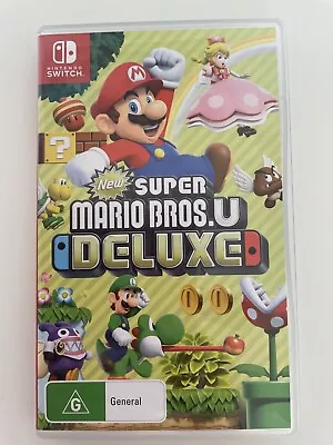 New Super Mario Bros. U Deluxe - Nintendo Switch Like New • $45