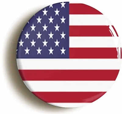 £2.59 • Buy UNITED STATES OF AMERICA FLAG BADGE BUTTON PIN (1inch/25mm Diameter) USA