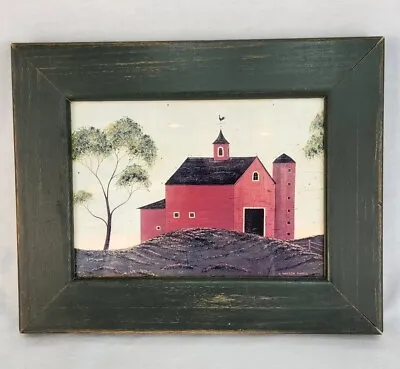 Early American Barn Framed Art Print By Warren Kimble • $7.97