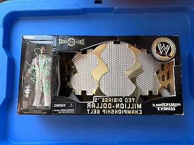 WWE Jakks Ted Dibiase's Million Dollar Championship Belt Autographed • $219.99