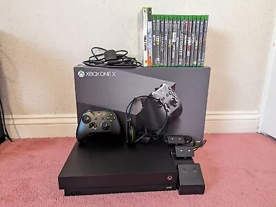 Microsoft Xbox One X 1TB Console + Games Bundle • £65