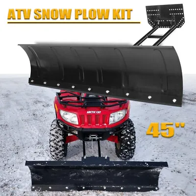 45  All-Terrain Snow Plow Blade UTV ATV Adjustable Kit Sportsman Arctic Cat RZR • $999.99