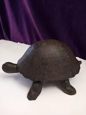 Cast Iron Turtle 7'' Hinged • $37.98