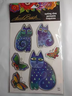 Stampendous Laurel Burch Cutting Dies Cats And Butterflies LBDCS02 Retired • $9.12