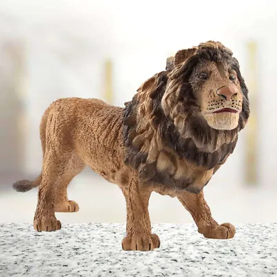 £15.72 • Buy 1PC Lion Figurine Plastic Lion Figure Lion Decoration Plastic Lion Figurine