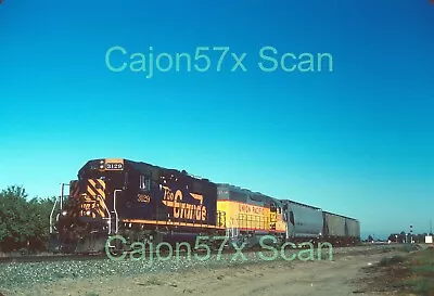 Original Slide- DRGW GP40-2 3129 & Train At Lathrop CA. 7/99 • $3.99