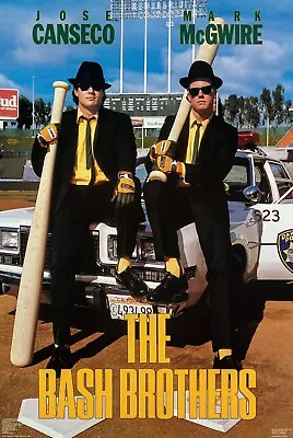 1988 Costacos JOSE CANSECO MARK McGWIRE Oakland A's Bash Brothers Poster Sealed • $129.99
