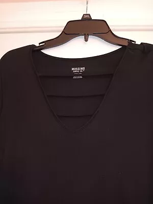 Mossimo Supply Co. - Woman's Black Shirt M • $7.95